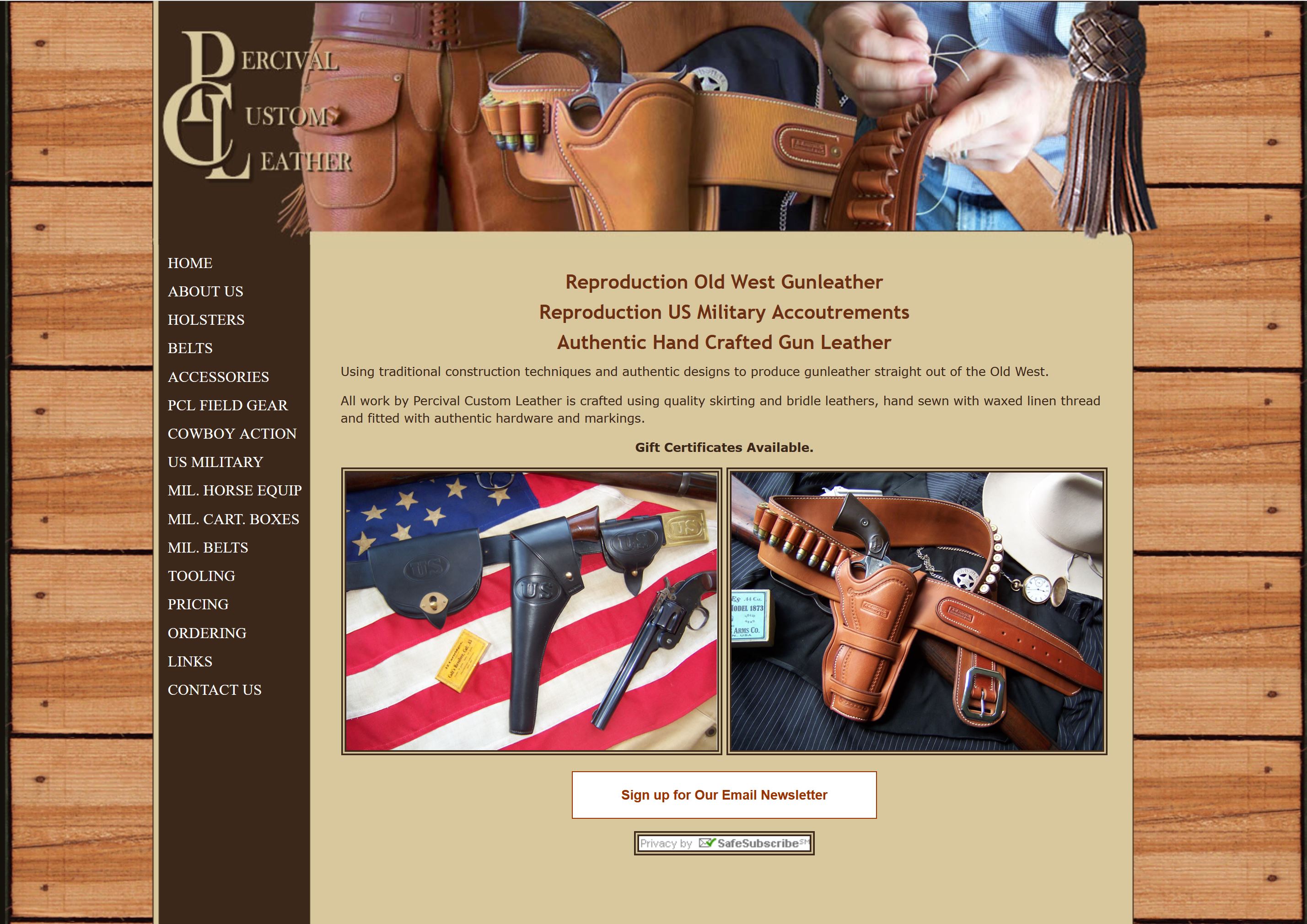 Percival Custom Leather